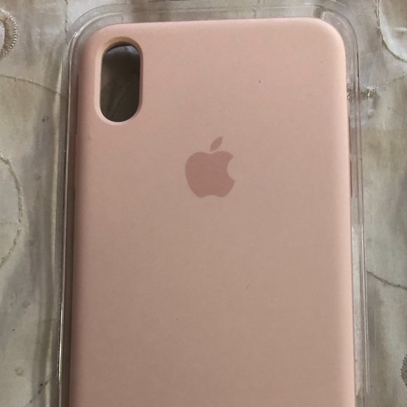 Apple Accessories Apple Silicone Case For Iphone Xs Max Pink Poshmark